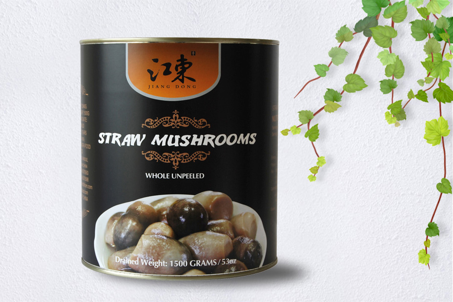 Canned Straw Mushroom